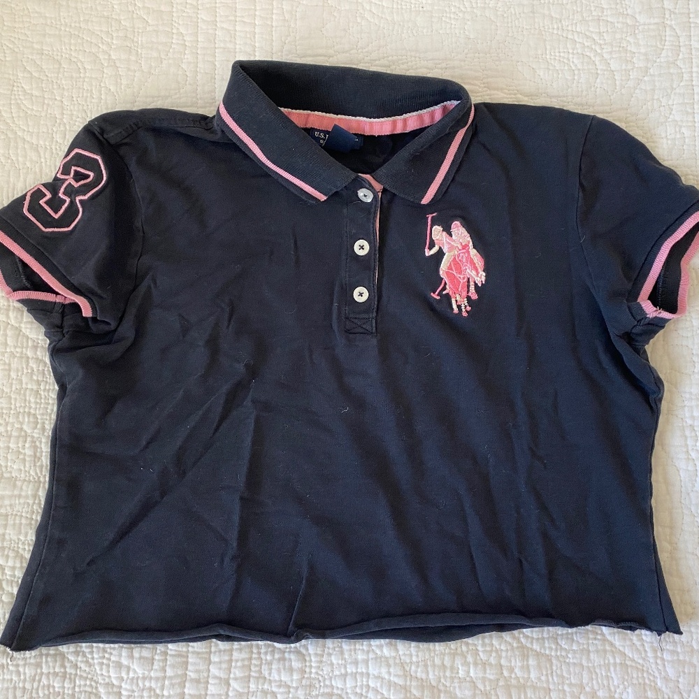 U.S. Polo Assn. black t-shir
